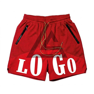 Fabricación de Ropa Personalizada, Pantalones Cortos de Verano para Hombre, 100% Nailon Poliéster, Secado Rápido, con Bolsillos, para Correr, Gimnasio, Fitness, Casuales - Product Image 3