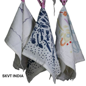 Serviette de cuisine en coton biologique 100% écologique de haute qualité, design personnalisé, prix abordable, textiles de maison réutilisables - Product Image 3