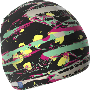 Gorro Unisex con Diseño Abstracto de Calavera, Transpirable, de Poliéster, Deportivo, para Exteriores, 56-58CM, Primavera Verano - Product Image 1