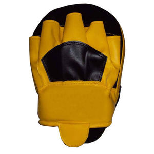 Pads de frappe pour boxe et MMA, entraînement de réflexes, sport, coutures de haute qualité, cuir artificiel en microfibre polyvalent - Product Image 2