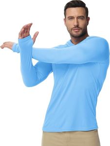 เสื้อตกปลาผู้ชาย UVBAN โลโก้แบบกำหนดเอง ดีไซน์ใหม่ ผ้าโพลีเอสเตอร์ 100% 130 กรัม แห้งเร็ว ระบายอากาศได้ดี ป้องกันรังสียูวี ไซส์ใหญ่ UPF 50 - Product Image 2