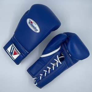 Manufacture High Quality Printed OEM Design Winning Boxing <b>Lace</b> up <b>Gloves</b> Made With Genuine Leather Sparring <b>Gloves</b> - Product Image 5
