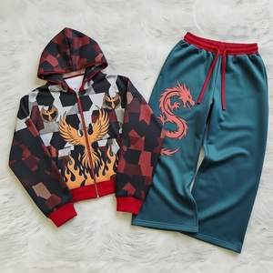 Ropa Deportiva de Invierno para Hombre, Chándal de Felpa de Algodón, Ropa Deportiva Premium, Talla Personalizada, Cálida, Transpirable y de Alto Rendimiento - Product Image 1
