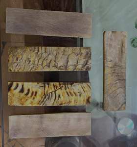 Placas de Hueso de Camello Natural Texturizadas para Fabricación de Cuchillos Personalizados - Product Image 6