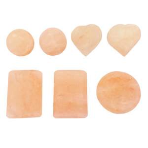 Pierres de sel de l'Himalaya de qualité supérieure, polies, en pierre naturelle, décoratives, objets de collection, écologiques, durables, accents décoratifs pour la maison - Product Image 1