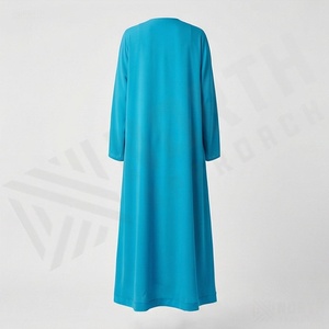Abaya personnalisée de haute qualité, Ramadan, luxe, islamique, musulmane, kaftan, robe longue pour femmes, couleur personnalisée, nouveau style - Product Image 2