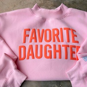 Sweat-shirts en polaire à manches longues pour fille, style streetwear, col montant, en spandex, coupe oversize, pour l'hiver, modèle préféré des sororités, OEM, école Theta Chi - Product Image 4