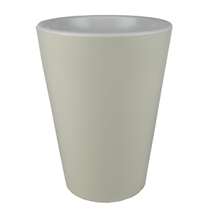 Pot de fleurs en plastique aux couleurs pastel, écologique, durable, léger, décoration intérieure, cadeau, arrangement de fleurs fraîches, drainage - Product Image 3