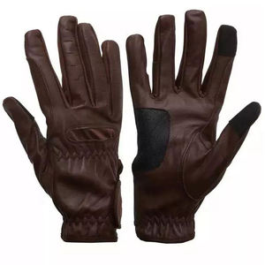 Nouveauté 2026 : Gants d'équitation en cuir pour hommes et femmes avec grip en silicone et fonction tactile - Product Image 6