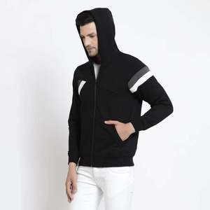 Men's Modern Full <b>Zip</b> Hoodie Soft Cotton Blend Jacket Custom Logo OEM Private Label Wholesale Apparel Factory - Product Image 1