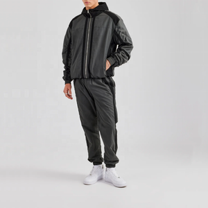 <b>mens</b> oversized casual tracksuit loose fit comfortable daily wear outfit soft fabric <b>jacket</b> and pants for relaxed street style - Product Image 1