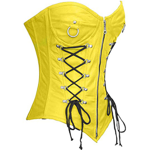 Corsé de Cuero Ecológico para Mujer, Diseño Elegante y Clásico con Control Firme y Diseño Overbust - Fajas Reductoras de Cintura para Mujer - Product Image 2