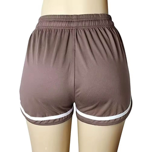 Shorts de sport taille mi-haute pour femme, coupe skinny, pour yoga et course, écologiques, séchage rapide, respirants, extensibles, pour les fessiers et les hanches - Product Image 2