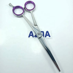 Ciseaux de barbier en acier inoxydable en gros pour la coupe de cheveux, lames tranchantes, prise en main confortable, idéal pour un usage professionnel et domestique - Product Image 3