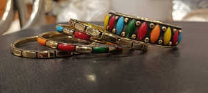 Bracelet en laiton poli Designer Regal Radiance avec confort réglable pour les collections de bijoux de luxe - Product Image 4