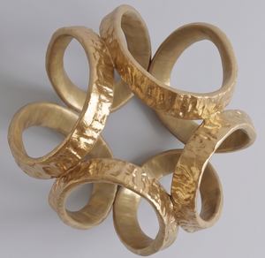 Elegante Escultura Metálica Abstracta, Ecológica, Hecha a Mano, Decorativa, Centro de Mesa, Arte Moderno para Hogar, Oficina, Sala de Estar - Product Image 6
