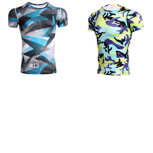 Camiseta Deportiva de Manga Larga con Protección UV para Hombre, Personalizada con Estampado, Compresión, para Natación, Playa y Deportes - Product Image 4