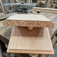 Panel Frontal de Cajón de Madera Maciza Moderna (Forma Rectangular/Cuadrada) para Dormitorio, Baño, Sala de Estar, Muebles de Hotel - Garantía de 5 Años