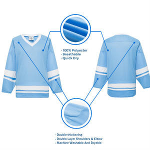 Maillot de hockey sur glace vierge pour l'entraînement - Product Image 5