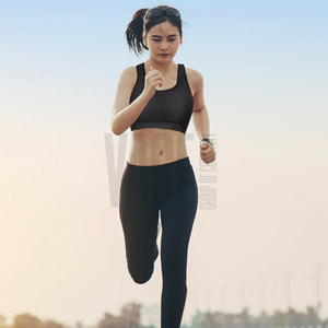 Custom Women Yoga <b>Set</b> High Waist Leggings Sports Bra 2 Piece Seamless Stretch <b>Gym</b> Workout Fitness Running Training Activewear - Product Image 5