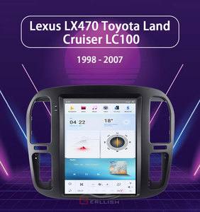 12.1inch Tesla phong cách màn hình thẳng đứng GPS navigation cho TOYOTA LAND CRUISER 100 xe DVD Player cho Lexus LX470 1999-2002 - Product Image 4