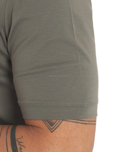 Customized Men's Solid Knitted 100% Cotton for <b>Shirt</b> with <b>Button</b> Down Style <b>Half</b> Sleeve Pricing - Product Image 6