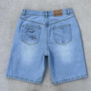 Jeans vintage coupe bootcut personnalisés - Tissu denim à séchage rapide, taille mi-haute, coupe régulière, saison hiver - Product Image 4