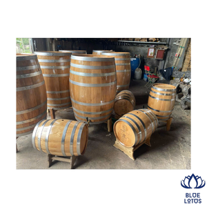 BEST SELLER - Baril en bois de chêne naturel écologique de qualité supérieure, baril de qualité alimentaire pour améliorer la saveur du whisky et du vin - Product Image 1