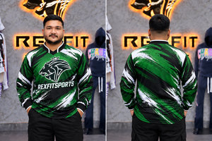 REXFIT SPORTS - Camiseta de Paintball Personalizada por Sublimación, Uniforme de Equipo OEM, Fabricante de Pakistán, Logotipo Personalizado al por Mayor, Ropa Deportiva Transpirable - Product Image 2