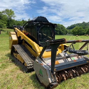 Chargeuse compacte sur chenilles Cat avec broyeur forestier haute performance pour défrichage à vendre - Product Image 3