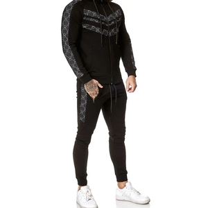 Chándal para Hombre de Manga Larga y Tela Ligera, Chándal Deportivo para Hombre de Corte Ajustado, Servicio OEM - Product Image 6