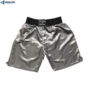 Shorts d'entraînement MMA professionnels pour hommes, légers, en satin, avec cordon de serrage, hautement respirants, écologiques, pour entraînement en cage - Product Image 3