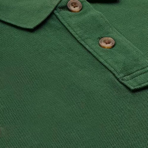 Polo de luxe vert 100 % coton pour hommes, personnalisable avec logo brodé ou imprimé, uniforme de travail de haute qualité pour le golf – Vente en gros - Product Image 6