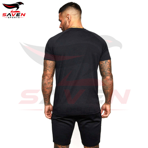 Conjunto de Camisa y Pantalones Cortos de Verano para Hombre, Color Negro Sólido, Más Vendido, de la Más Alta Calidad, Tela Suave, Diseño Único, Novedad - Product Image 3