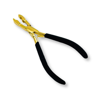 High Quality Stainless Steel Reusable Hair <b>Extension</b> Plier for Nano Ring Micro <b>Bead</b> Installation Salon Grade Hair Tool for - Product Image 1
