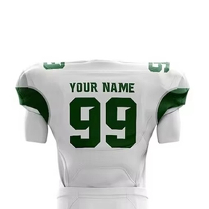 Tenue de football américain haut de gamme 100% polyester à séchage rapide, kits de football prêts pour le match, fabricant OEM, vente en gros en vrac, exportation - Product Image 4