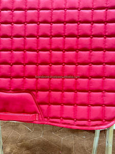 BRAND ZONE OEM ODM Haute Qualité Durable Personnalisable Ensembles de tapis de selle assortis, protège-pattes, protège-encoches, écharpe anti-mouches, équipement équestre - Product Image 3