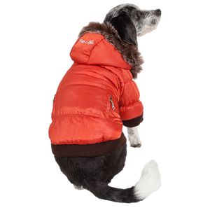 Cappotto Parka Metallico alla Moda per Animali Domestici, Abbigliamento Elegante per Animali - Product Image 2