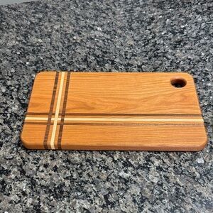 Tabla de Cortar de Madera Ecológica Multiusos para Cocina, Cuerpo Resistente, Superficie Amplia para Cortar Pescado, Hierbas y Queso - Product Image 3