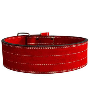 Cinturón Profesional de Powerlifting de 10 mm con Una Sola Hebilla, Soporte para Peso Muerto y Levantamiento de Pesas, Cinturón de Gimnasio de Cuero Vacuno Resistente - Product Image 3