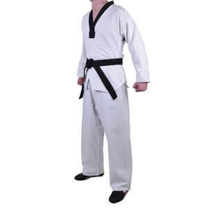 Uniforme de Taekwondo 2026, Precio al por Mayor, Logotipo Personalizado, Hecho en Fábrica, Talla Ajustable, Ropa de Artes Marciales, Uniforme de Taekwondo OEM - Product Image 2