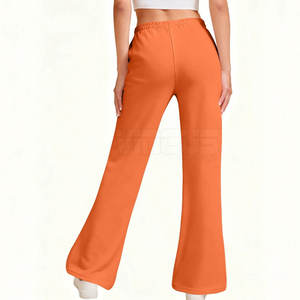 Pantalons évasés pour femmes, style nouveau, pour usage extérieur, meilleure qualité, couleur unie, à prix avantageux - Product Image 2