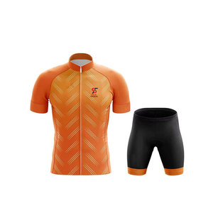 Vêtements de sport respirants, coupe-vent, antibactériens, écologiques, à séchage rapide, avec logo personnalisé, uniforme de cyclisme - Product Image 1