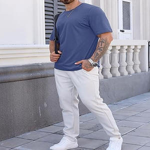 T-shirts vintage d'été de haute qualité, impression numérique personnalisée, 100% coton, coupe ample et oversize pour hommes, envoyés par Dress Sports - Product Image 4