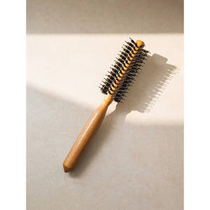 <b>Wooden</b> Roll <b>Hairbrush</b> - Product Image 1