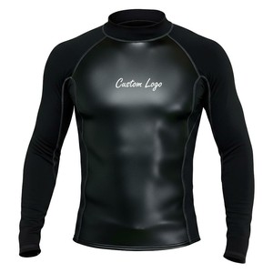Personaliza Tu Propio Logotipo, Camiseta de Compresión Sublimada de Manga Larga, Transpirable, para MMA, BJJ, Spandex/Poliéster, Unisex, OEM, ODM - Product Image 1