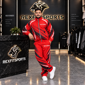 Conjunto Deportivo de 2 Piezas para Hombre, Chaqueta y Pantalones Cortavientos de Nailon, Ropa Deportiva Urbana, Fabricante Mayorista, Logotipo Personalizado - Product Image 4