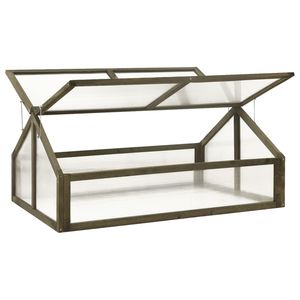 Firwood giardino serra 44.8 "x 31.4" x 19.6 "serra colore grigio - Product Image 2