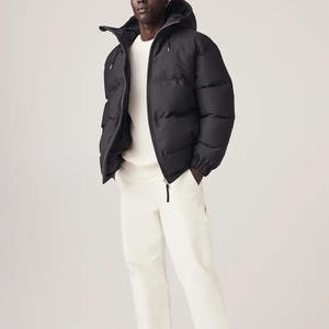 Nouvelle arrivée, veste d'hiver personnalisée pour homme, manteau en duvet, veste matelassée avec cordon de serrage - Product Image 2