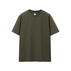 T-shirts pour hommes à la mode, coupe ample, col rond, manches courtes, 100% coton, meilleure qualité, décontractés, séchage rapide, respirants, pour le fitness - Product Image 5